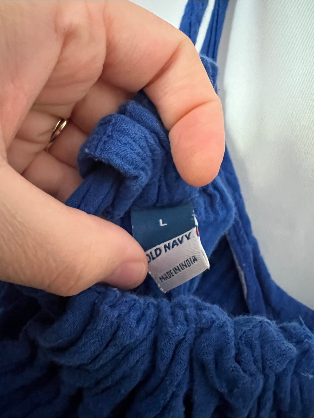 Old Navy Cobalt Blue Spaghetti-Strap Maxi Dress - Picture 5 of 5